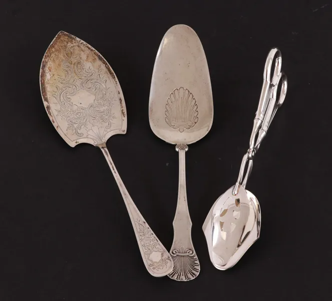 Serveringsbestick 3 delar, silver