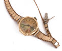 Damarmbandsur i 14k