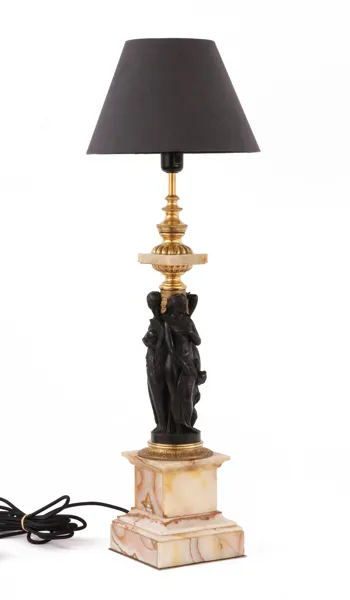 Bordslampa, Frankrike, omkring 1800-talets mitt