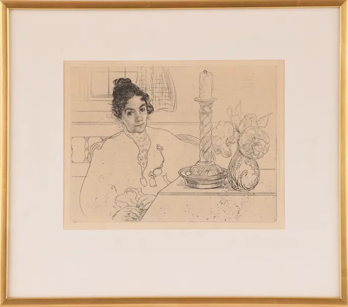 Carl Larsson, troligen för föreningen Grafisk Konst