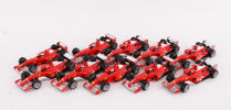 Modellbilar 10st, Ferrari, F1, Hot Wheels
