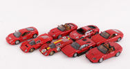 Modellbilar 8st, Ferrari