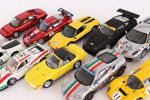 Modellbilar 12st, mestadels Ferrari
