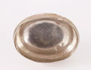Strösockerskål, silver, rokoko, Augsburg, Tyskland, 1700-tal