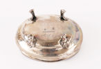 Strösockerskål, silver, rokoko, Augsburg, Tyskland, 1700-tal