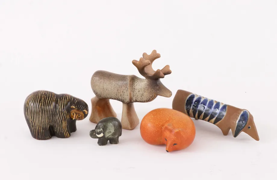 Figuriner 5st, Lisa Larson